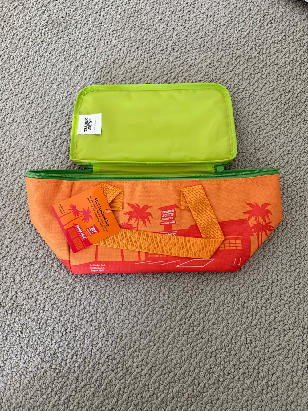 Trader Joe's Mini Insulated Tote Bag